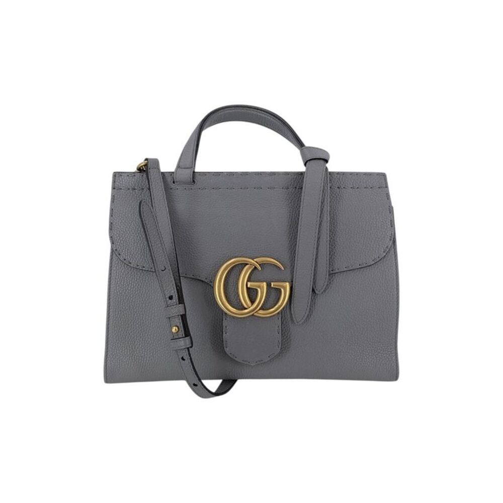 Gucci Leather Handbag GG Marmont